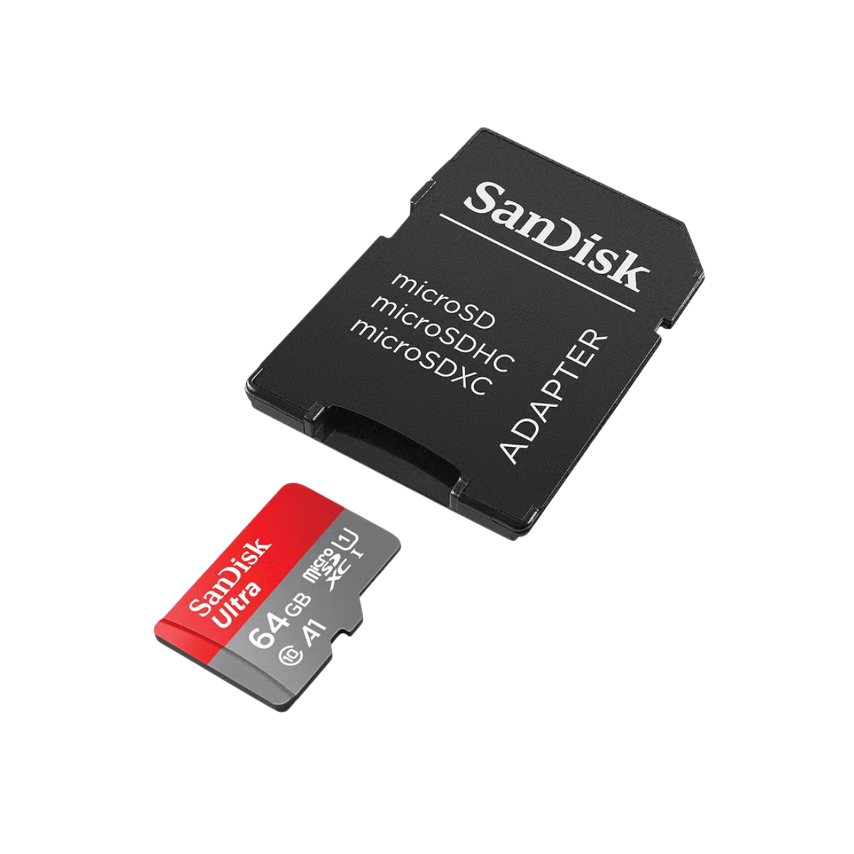 SANDISK MICRO SD (ไมโครเอสดีการ์ด) ULTRA 64GB R 140MB/s (SDSQUAB-064G-GN6MN) W. 10 Y.