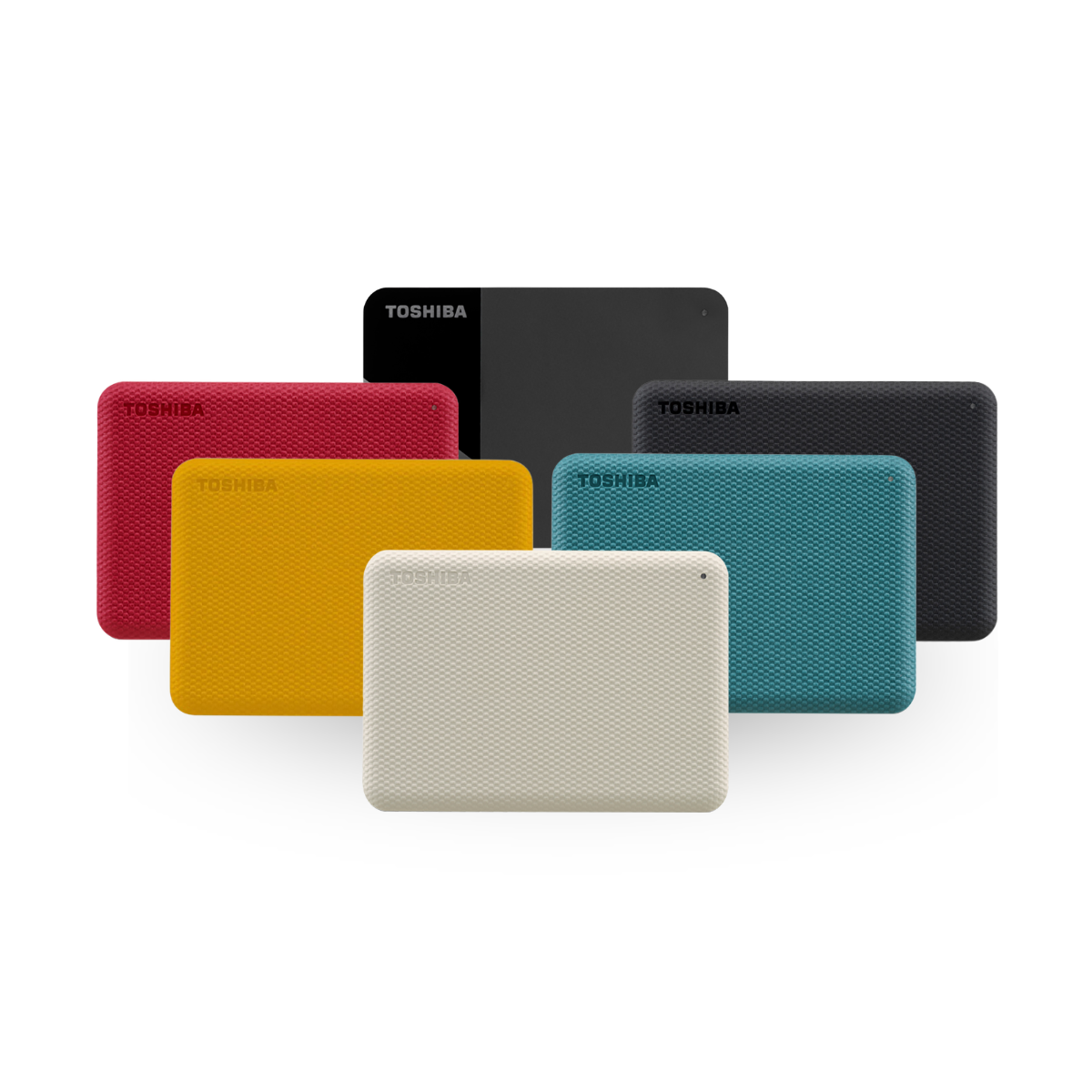 TOSHIBA PORTABLE HDD (ฮาร์ดดิสพกพา) CANVIO ADVANCE/CANVIO READY B3 1TB USB 3.2 Gen 1 W. 3 Y.