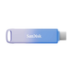 SanDisk Creator Phone Drive SDIXD0N (Purple Blue) ความจุ 128GB for USB-C Ln รับประกัน 2 ปี