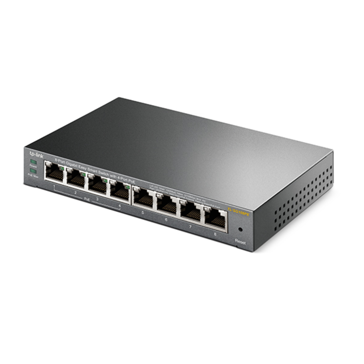 TP-Link TL-SG108PE สวิตช์ 8 พอร์ต Gigabit พร้อม PoE 4 พอร์ต  เสถียร ไม่ต้องเดินสายไฟแยก