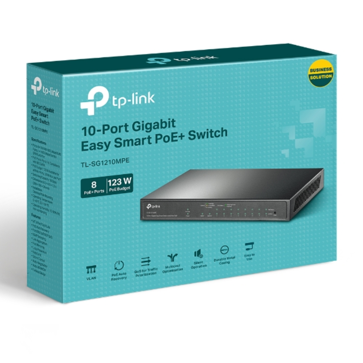TP-LINK TL-SG1210MPE Gigabit Easy Smart Switch ตัวจบสำหรับงานระบบและโปรเจกต์ จบงานไว ตั้งค่าง่าย