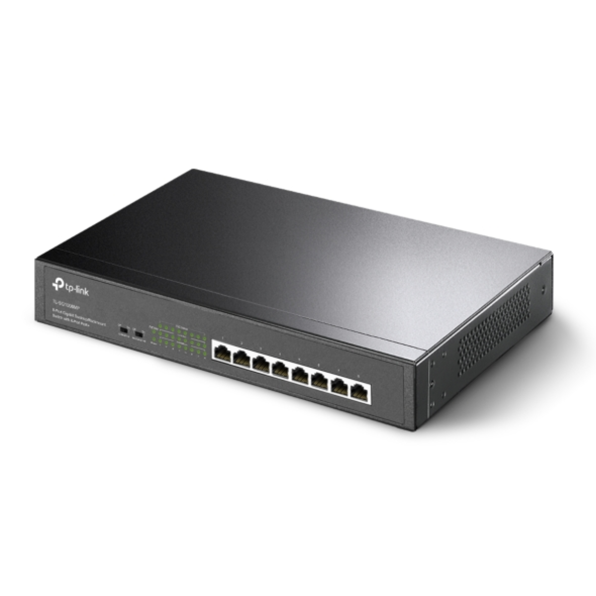 TP-LINK TL-SG1008MP 8-PORT GIGABIT DESKTOP/RACKMOUNT SWITCH WITH 8-PORT POE+ รับประกันศูนย์ไทย