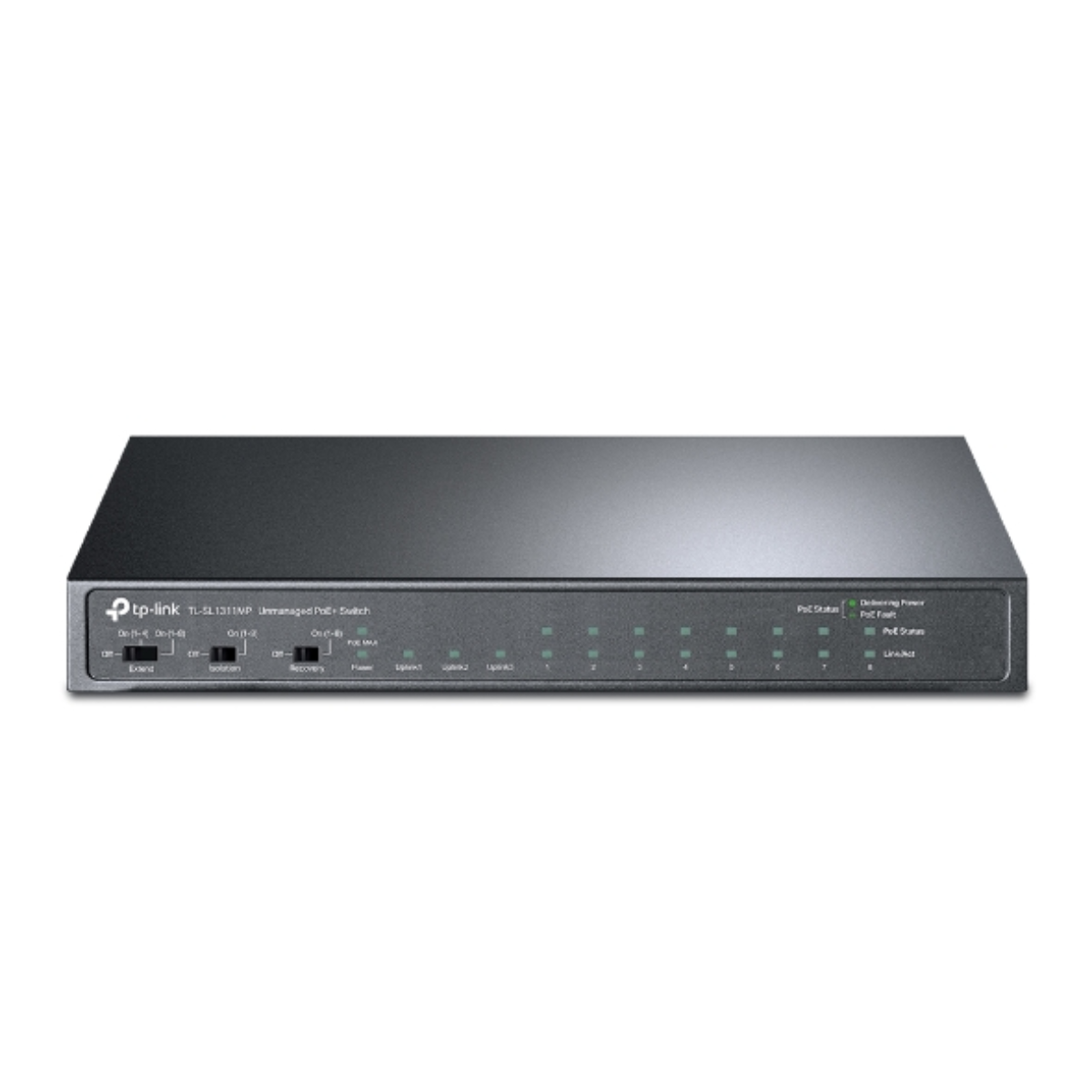 TP-LINK TL-SL1311MP 8-Port 10/100Mbps + 3-Port Gigabit Desktop Switch ประกันศูนย์ไทย