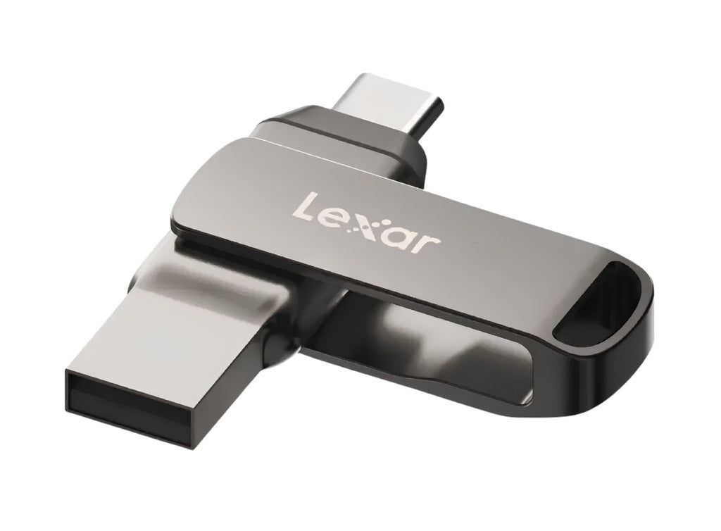Lexar Flash Drive 2in1แฟลชไดรฟ์ D400 32/64/128GB Dual USB Type-C/A USB 3.1 รับประกัน 5 ปี