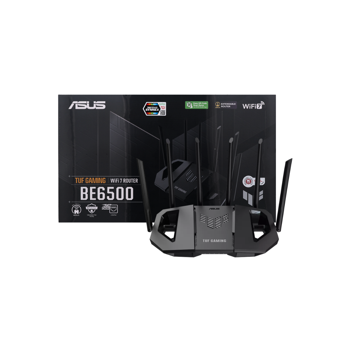 ASUS TUF GAMING Series BE9400 | BE6500 | BE3600 เราเตอร์เกมมิ่ง เล่นเกมลื่น เร็ว แรง WiFi 7 Extendable