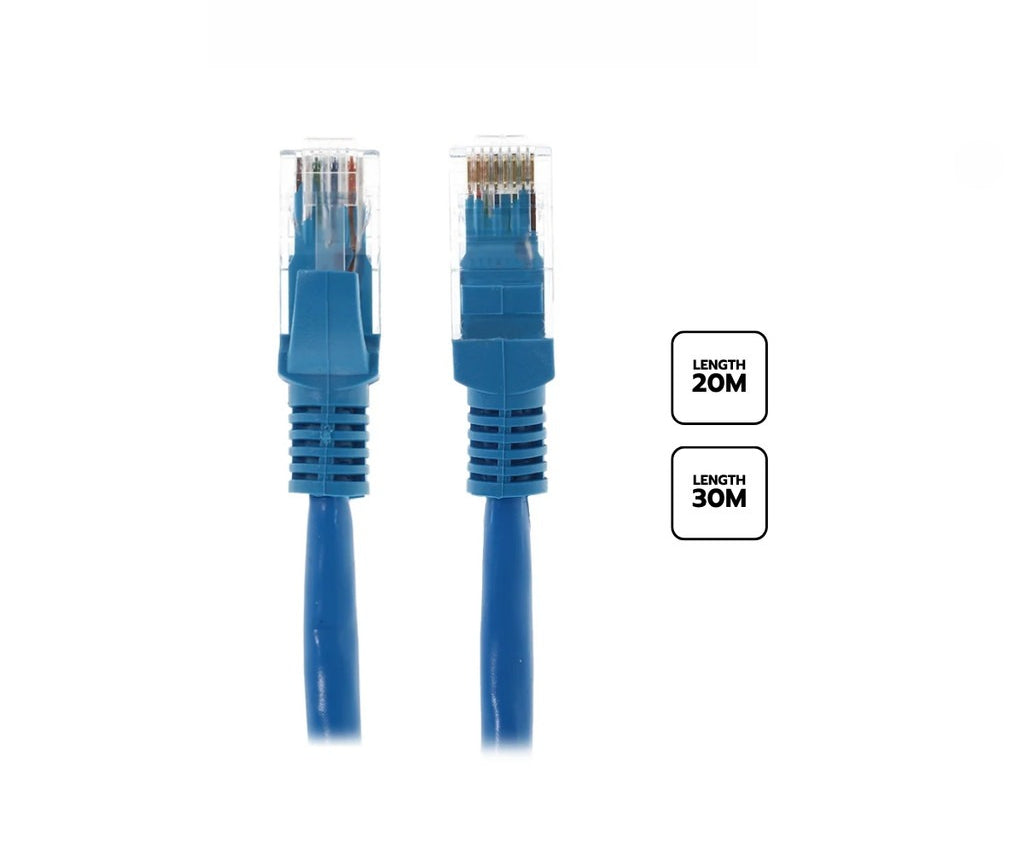 JPAUTOMATE Lan Cable สายแลน CAT6 20m / 30m รับประกัน 1 ปี
