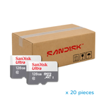 SANDISK MICRO SD (ไมโครเอสดีการ์ด) ULTRA 128GB BIG PACKS 10-50pcs (SDSQUNR) WARRANTY 7 YEARS