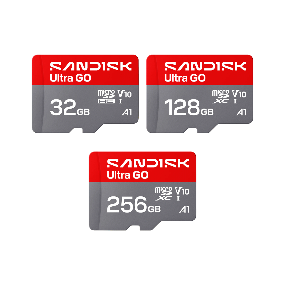 SANDISK MICRO SD (ไมโครเอสดีการ์ด) ULTRA GO 32GB-256GB UHS-I (SDSQUGN) WARRANTY 10 YEARS