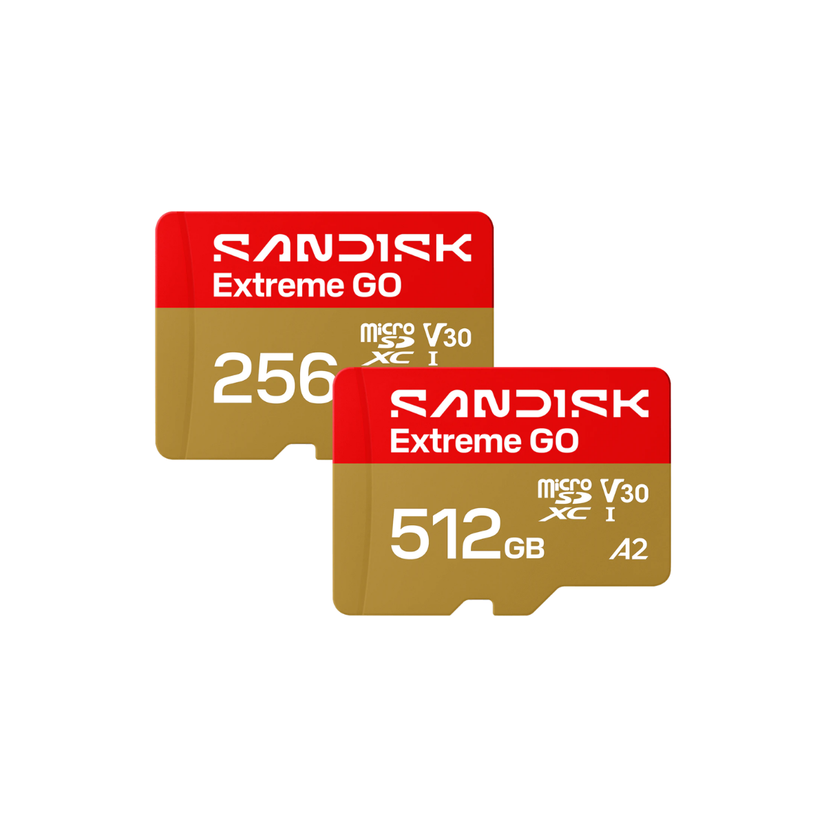 SANDISK MICRO SD (ไมโครเอสดีการ์ด) EXTREME GO 256GB-512GB UHS-I (SDSQXGN) LIFETIME WARRANTY