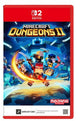 Nintendo Switch 2 NSW 2 Minecraft Dungeons II [GAME KEY CARD] เกมคีย์การ์ด แนวเกม ACTION แผ่นเกมมือหนึ่ง