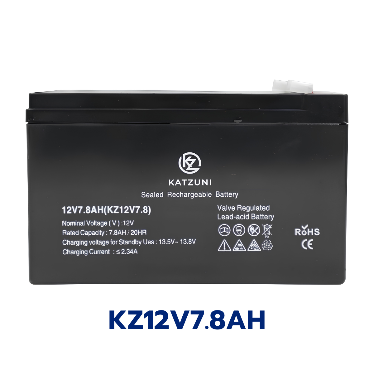 MATRIX BATTERY / KATZUNI BATTERY 7.8 9A 12A แบตเตอรี่เครื่องสำรองไฟ UPS BATTERY คุณภาพดี ไฟเต็ม