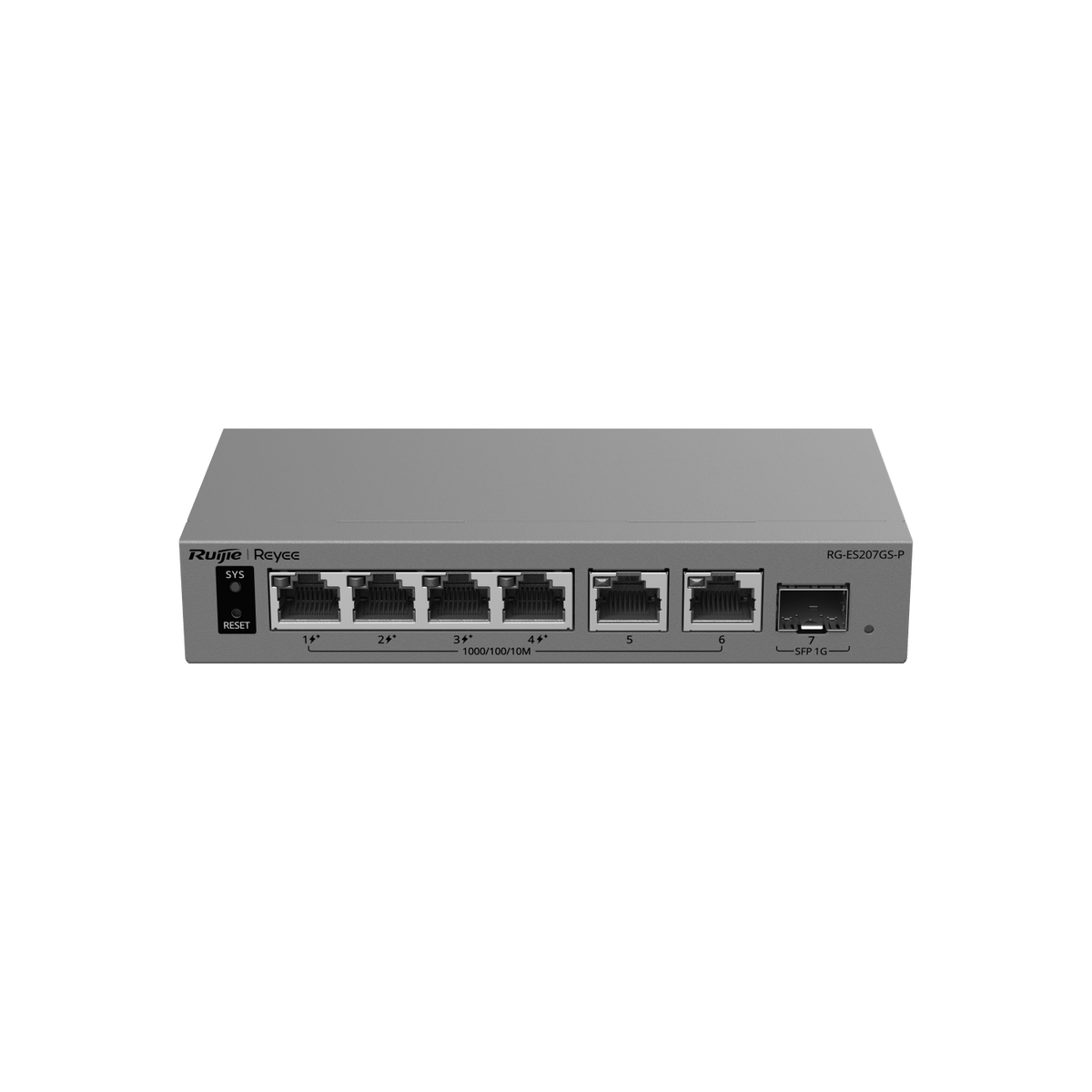 Ruijie RG-ES211GS-P สวิตซ์ PoE ความเร็วระดับกิกะบิต เหมาะกับระบบ CCTV, IP Camera จัดการง่ายผ่านคลาวด์