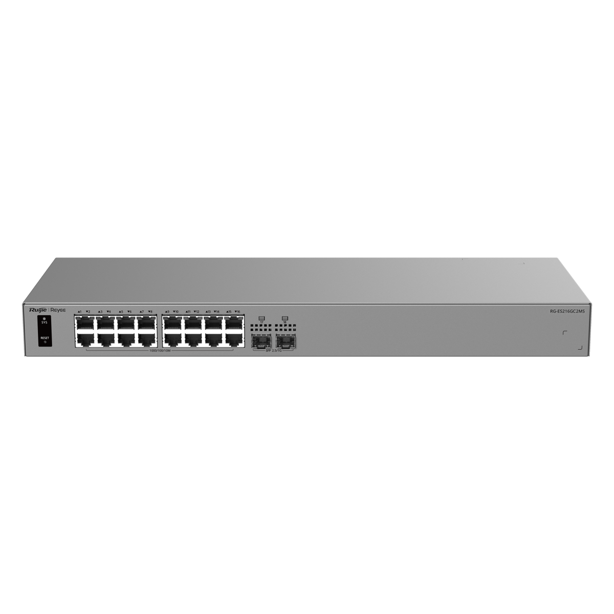 Ruijie RG-ES211GS-P สวิตซ์ PoE ความเร็วระดับกิกะบิต เหมาะกับระบบ CCTV, IP Camera จัดการง่ายผ่านคลาวด์