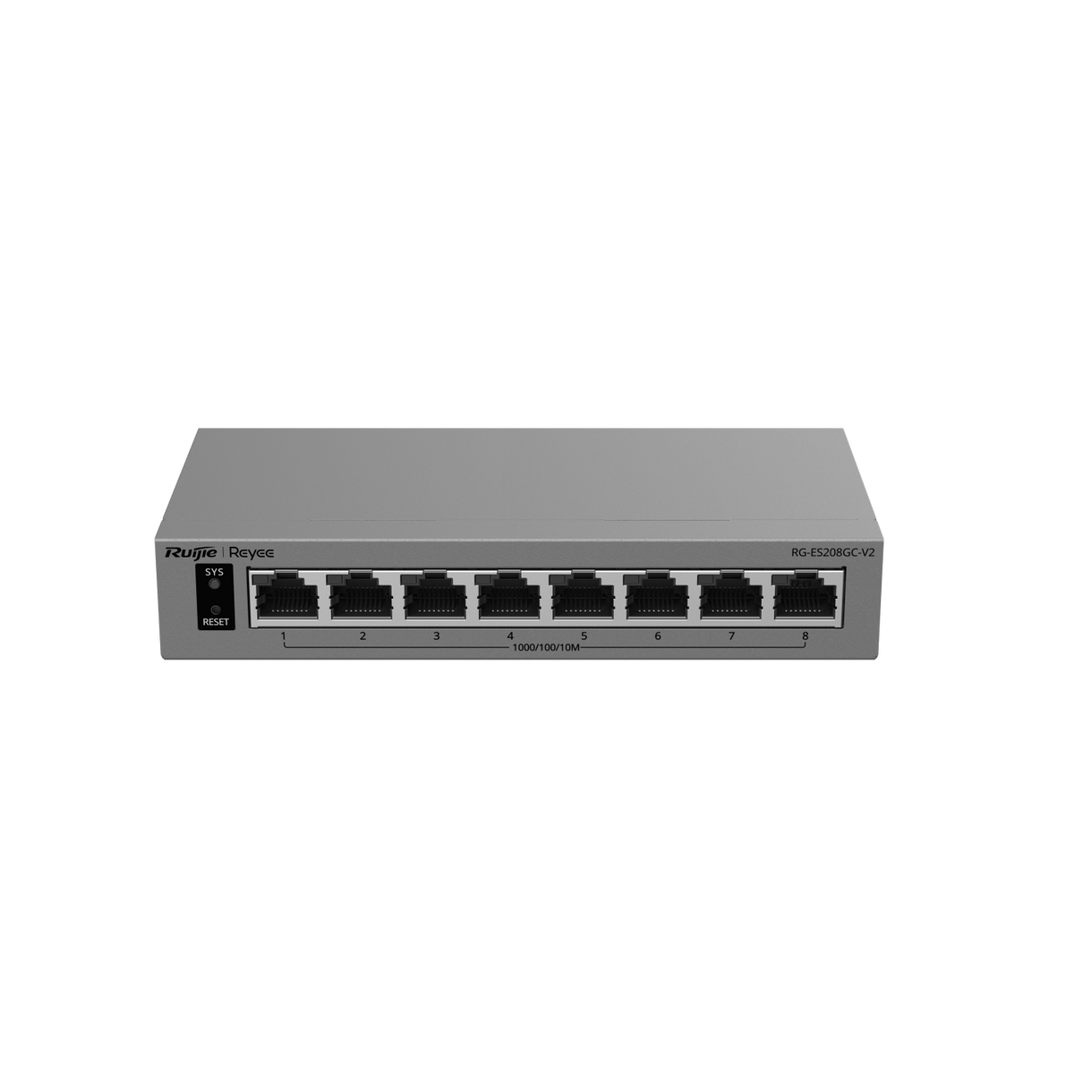 Ruijie RG-ES208GC-V2 / RG-ES205GC-V2 สวิตซ์ Non - PoE ความเร็วระดับกิกะบิตจัดการผ่านคลาวด์อัจฉริยะ
