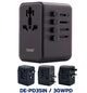 Toshino รุ่น DE-PD35IN ปลั๊กแปลงแบบ All-in-One ที่รองรับการใช้งานมากกว่า 150 ประเทศทั่วโลก