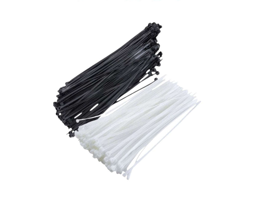 GLINK GCT  รวมสายเคเบิลไทร์  ขนาด GCT-01 GCT-02 GCT-03 GCT-04 CABLE TIE BLACK/WHITE 100 ชิ้น/แพ็ค