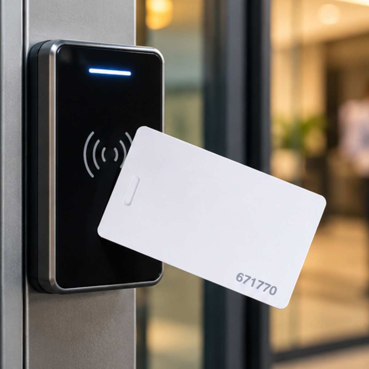 ZKTeco MF Thin Card S70 บัตรคีย์การ์ดควบคุมการเข้า - ออก ขนาดและความหนาเท่าบัตร ATM พกพาง่าย