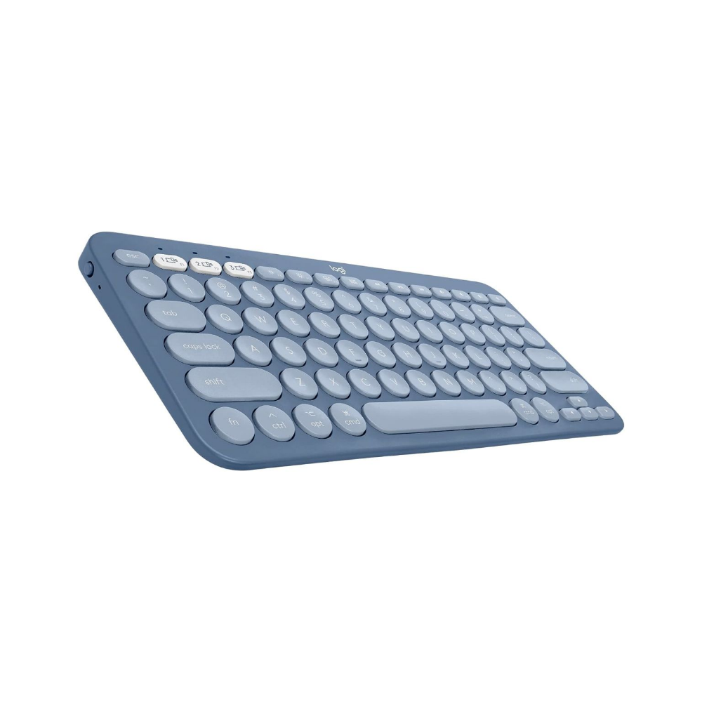 คีย์บอร์ดไร้สาย Logitech K380 MULTI-DEVICE BLUETOOTH KEYBOARD (Blueberry)