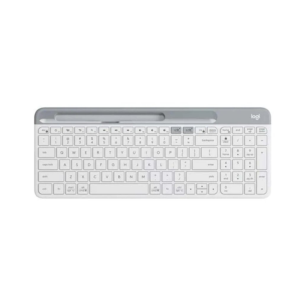 LOGITECH K580 WHITE MULTI-DEVICE WIRELESS KEYBOARD OFFICE KEYBOARD