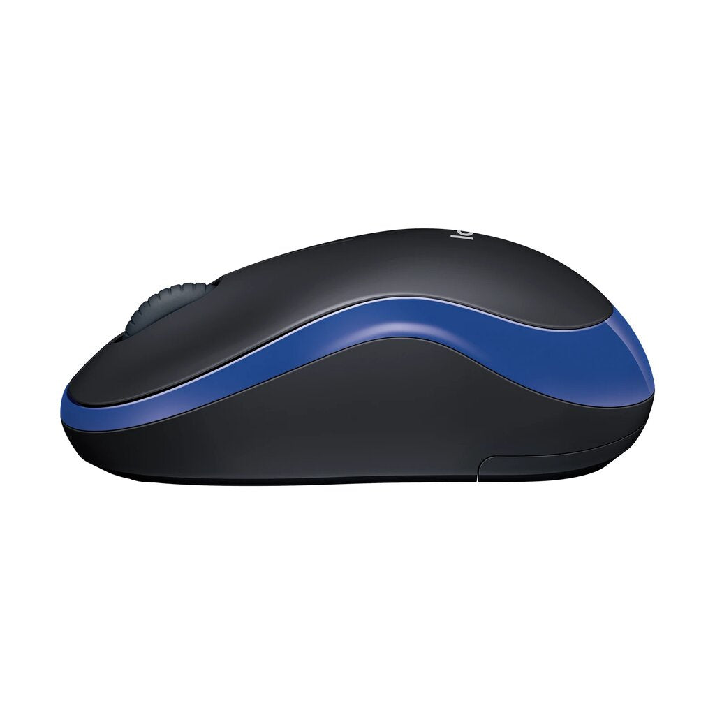 LOGITECH M185 สีน้ำเงิน Wireless Mouse เม้าส์ไร้สาย