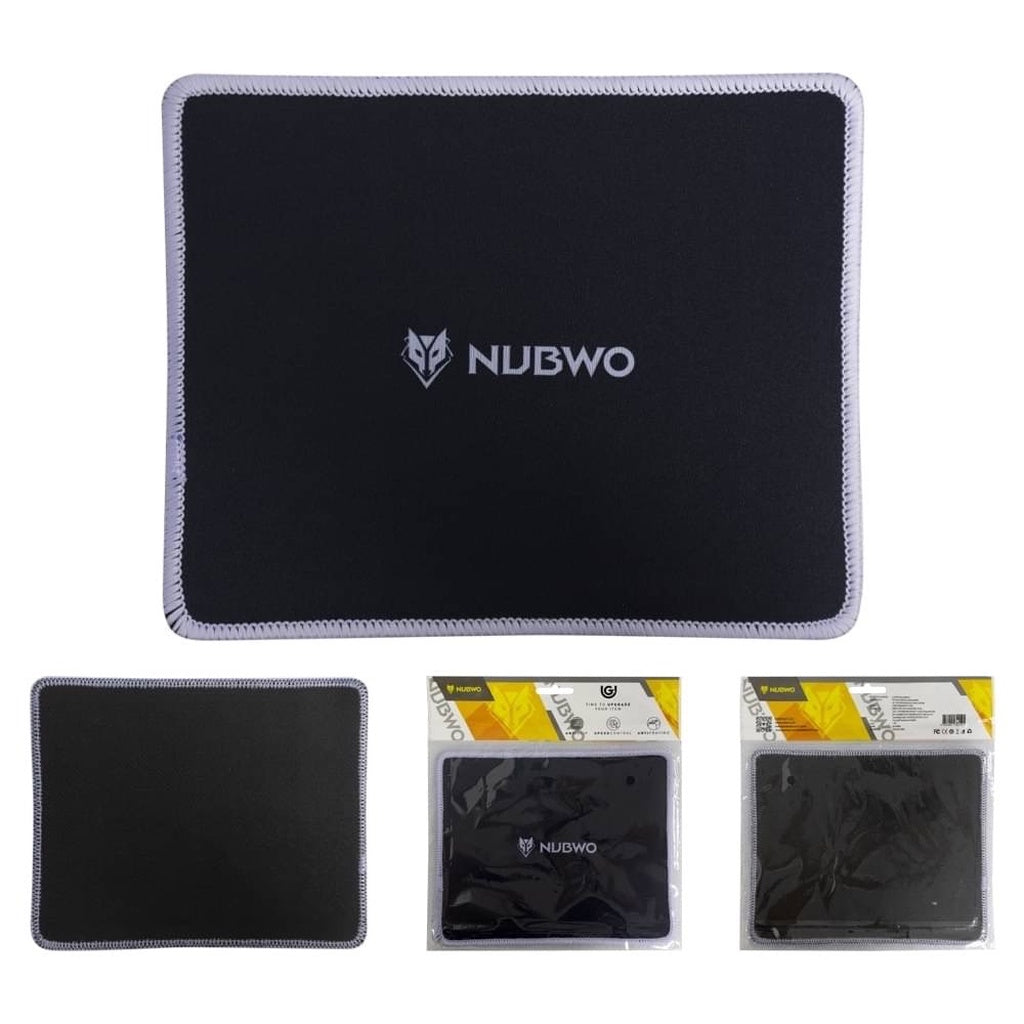 NUBWO MOUSE PAD NP050 - สีดำ