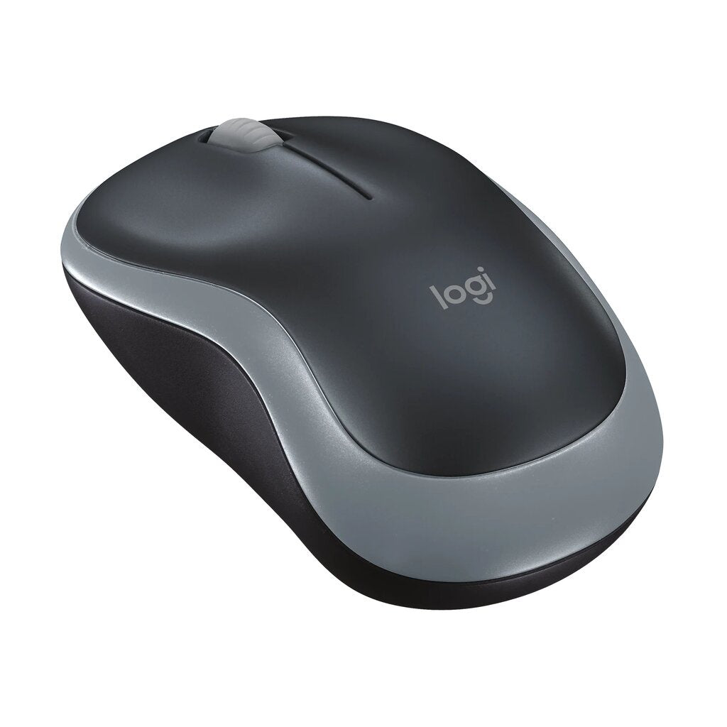 LOGITECH M185 สีดำ WIRELESS MOUSE เม้าส์ไร้สาย