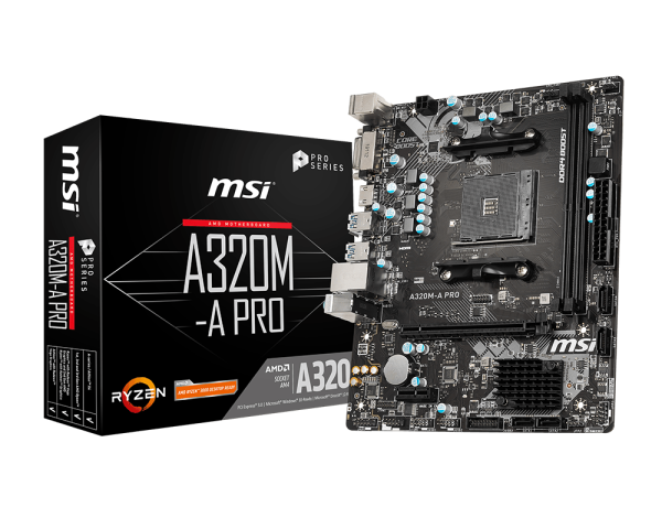 MSI MAINBOARD AM4 A320M A-PRO