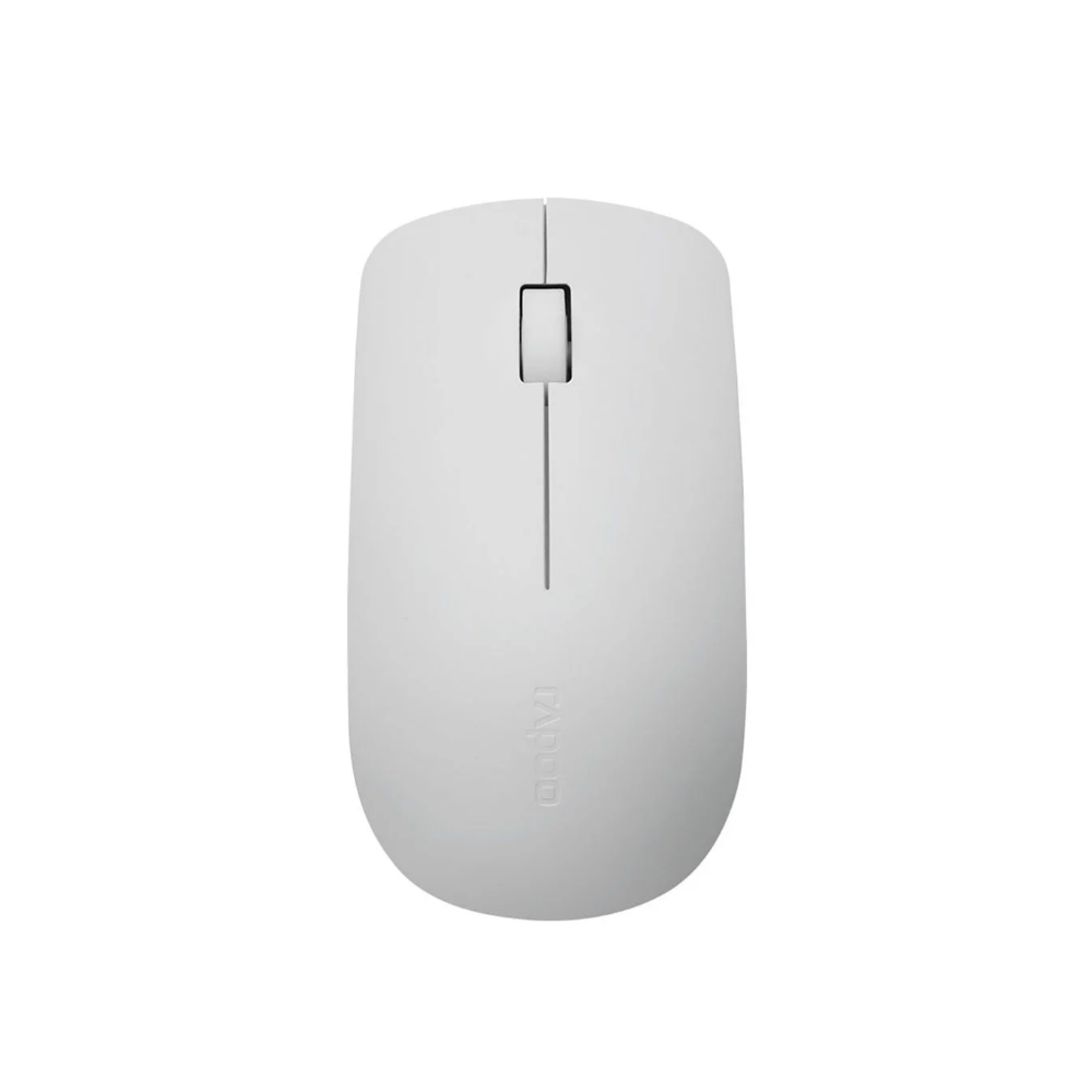 RAPOO M20 PLUS เมาส์ไร้สาย SILENT WIRELESS OPTICAL MOUSE สีขาว