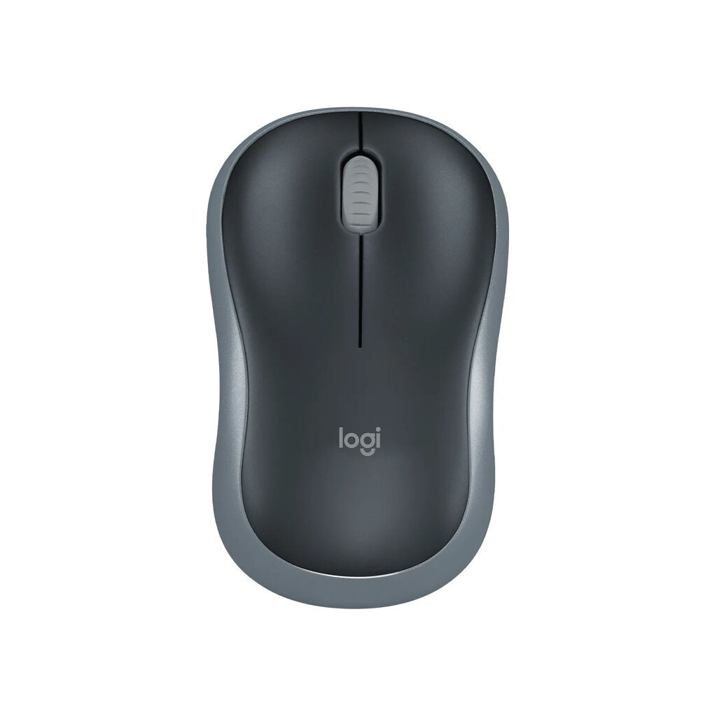 LOGITECH M185 สีดำ WIRELESS MOUSE เม้าส์ไร้สาย