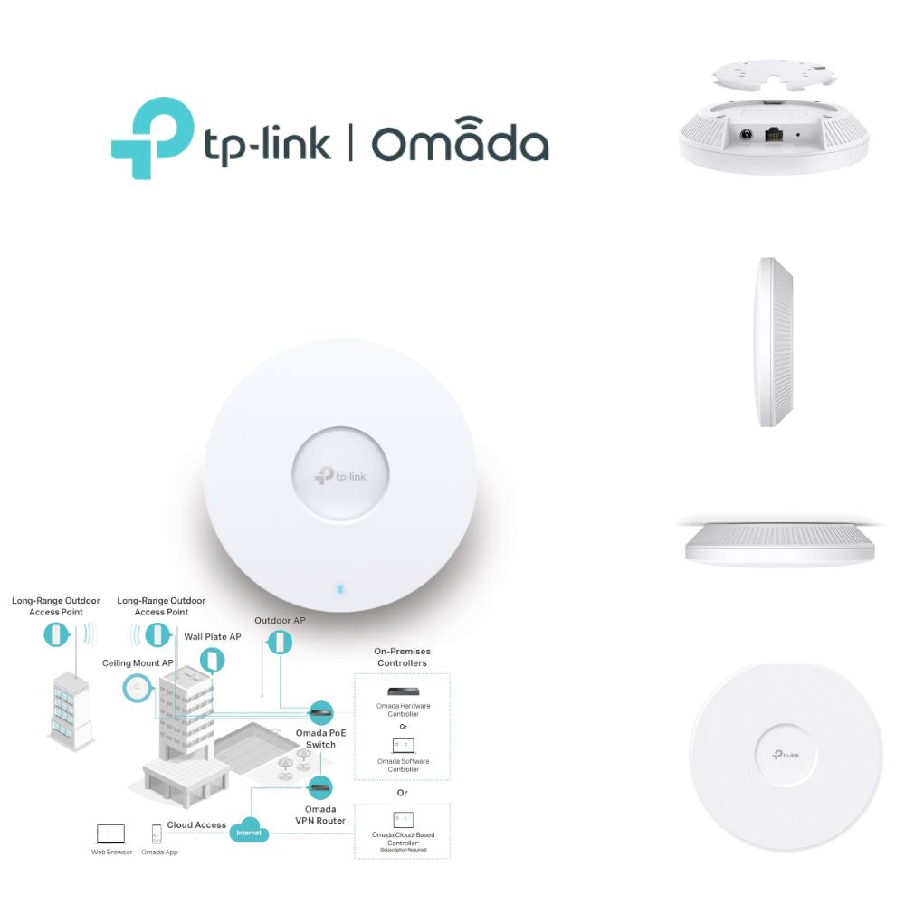 EAP723 TP-LINK BE5000 Ceiling Mount Wi-Fi 7 Access Point รับประกัน Lifetime