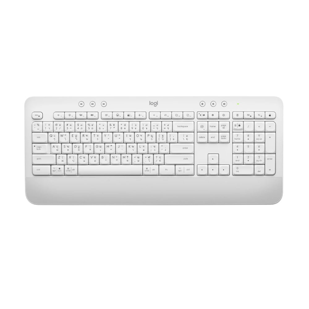 ชุดเม้าส์คีย์บอร์ด LOGITECH MK650 Signature Wireless Combo For Business(Off-White)