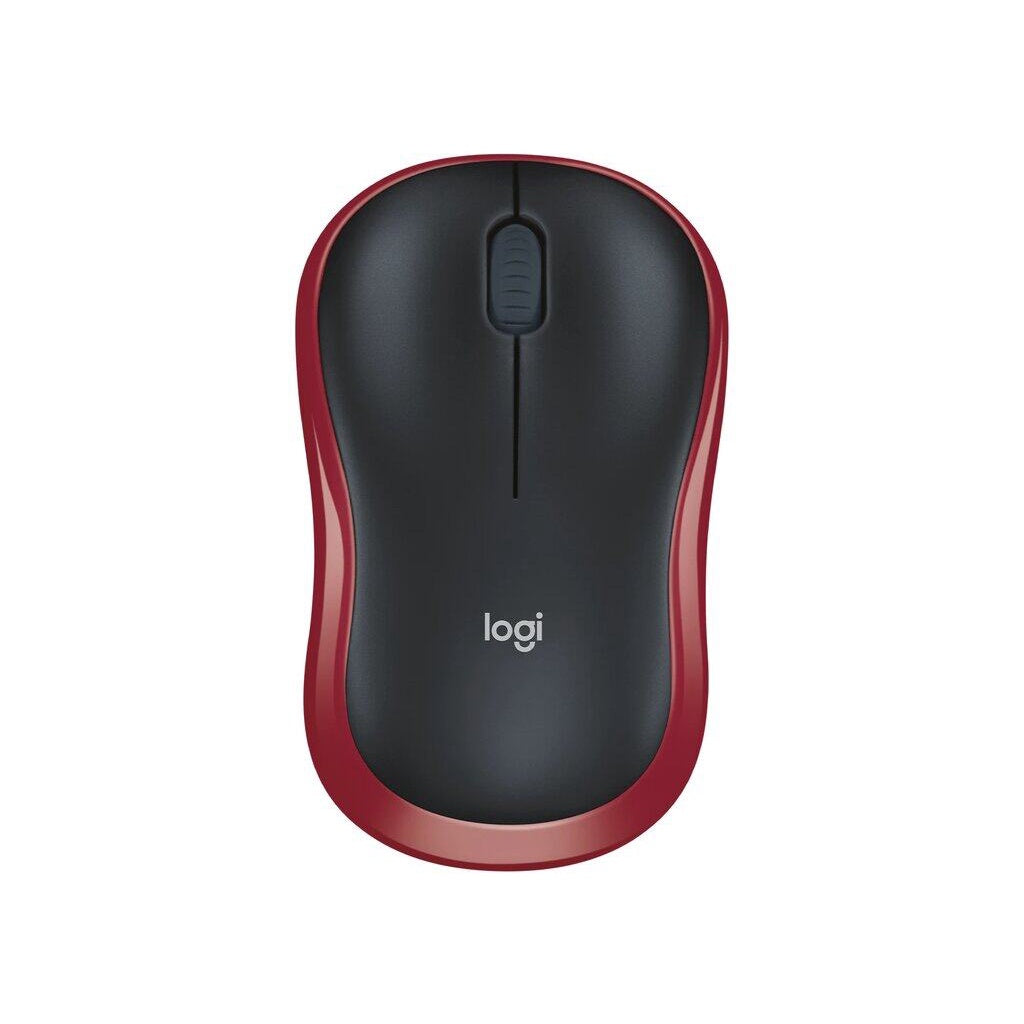 LOGITECH M185 สีดำ Wireless Mouse เม้าส์ไร้สาย