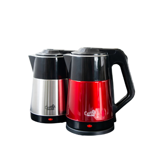 CEFLAR CG-01 กาต้มน้ำไฟฟ้า Electric kettle ความจุ 2.5 ลิตร สแตนเลสอย่างดี ร้อนไว