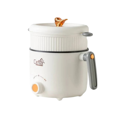CEFLAR CG-08 หม้อไฟฟ้าอเนกประสงค์มินิ 1L ปรับความร้อนได้ 2 ระดับ