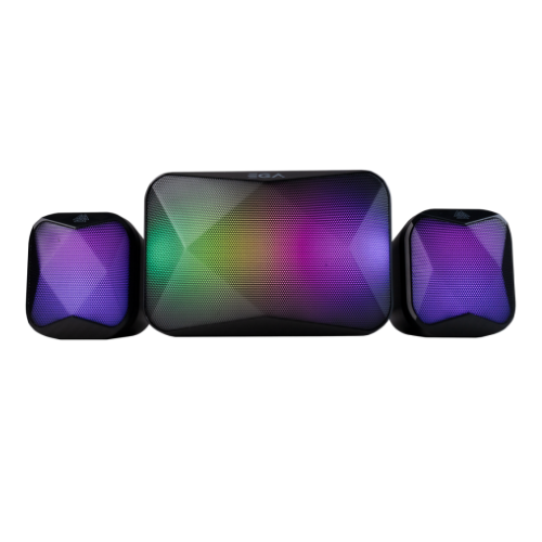 EGA TYPE S9 GAMING STEREO SPEAKER RGB LIGHTING ลำโพงคอมพิวเตอร์ เสียงแน่น