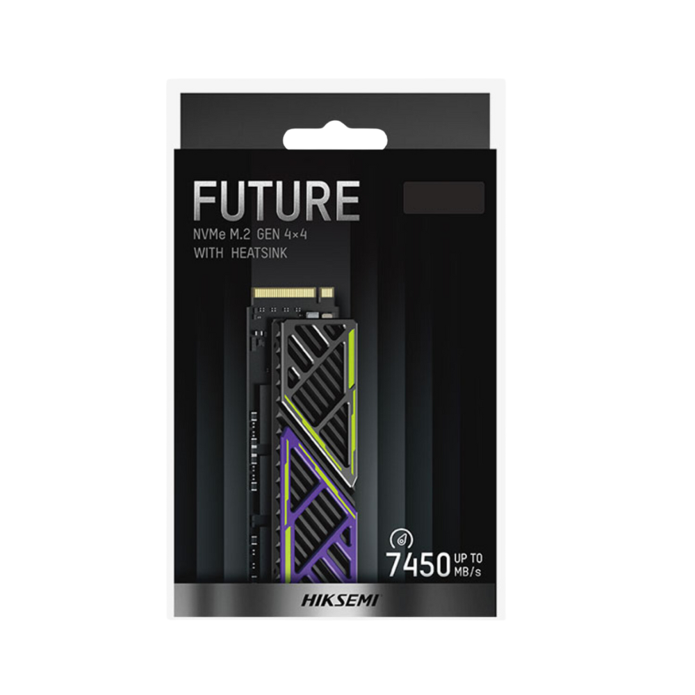 HIKSEMI FUTURE X 4096GB SSD M.2 PCIe 4.0 มาพร้อมฮีตซิงค์ในกล่อง รับประกัน 5 ปี