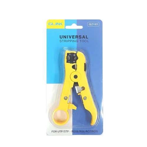 GLINK GLT-101 GLT101 STRIPPING TOOL คีมปอกสายแลน RG59/RG6/RG11