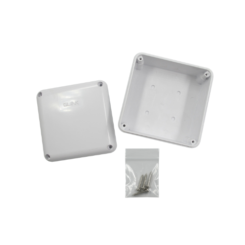 GLINK WATERPROOF BOX PLASTIC 4X4 กล่องกันน้ำพลาสติกเอนกประสงค์อย่างดี