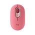 LOGITECH POP MOUSE สีแดง HEARTBREAKER WIRELESS MOUSE พร้อมอิโมจิปรับแต่งได้