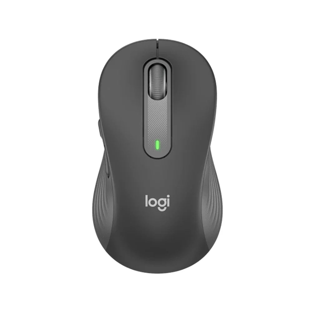 LOGITECH M650 สีดำ SIGNATURE WIRELESS MOUSE เม้าส์ไร้สายเสียงคลิกเบา