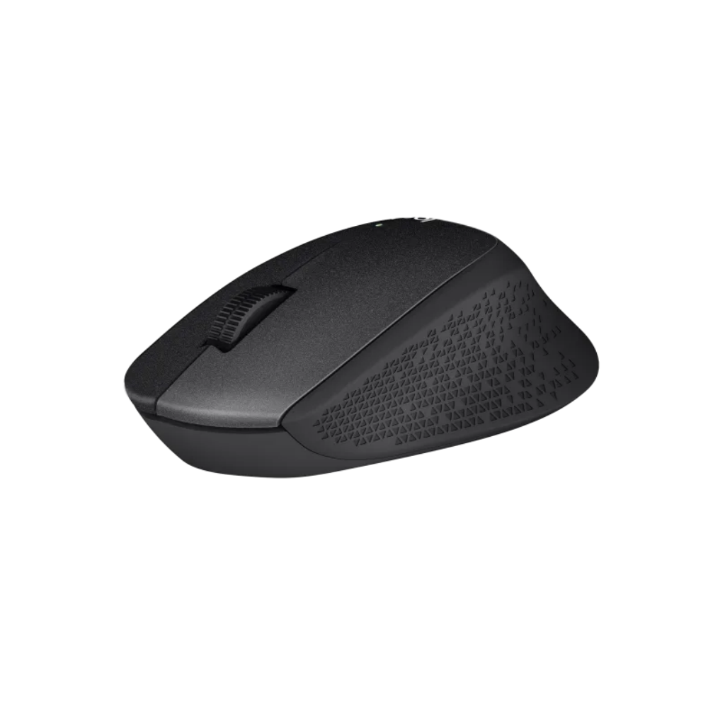 LOGITECH M331 เม้าส์ไร้สายไร้เสียง BLACK WIRELESS SILENT PLUS CORDLESS MOUSE