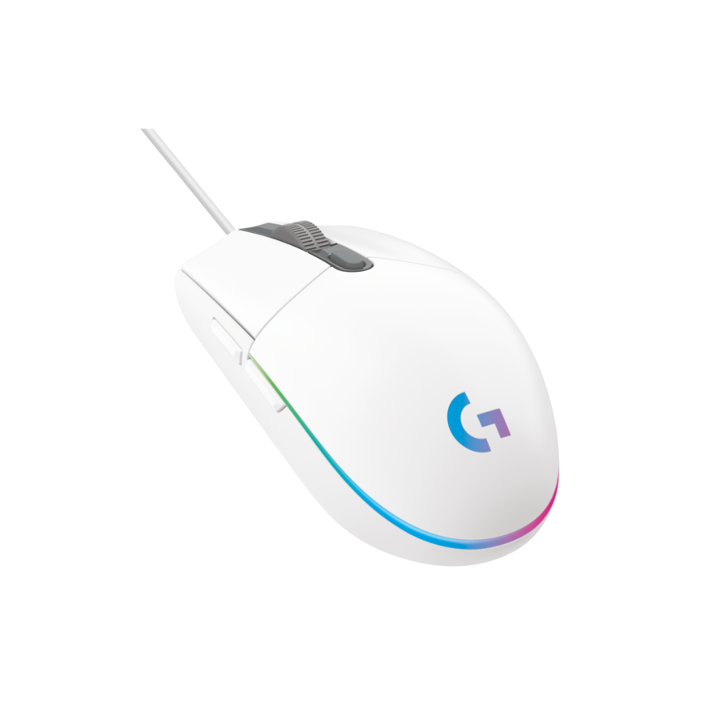 LOGITECH G102 เมาส์เกมมิ่ง LIGHTSYNC GEN 2 WHITE GAMING MOUSE 2