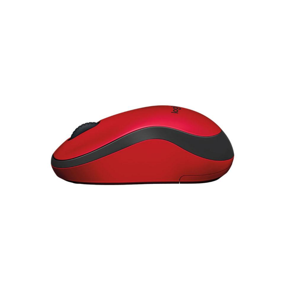 LOGITECH รุ่น M221 สีแดง RED SILENT WIRELESS MOUSE เงียบไร้เสียง