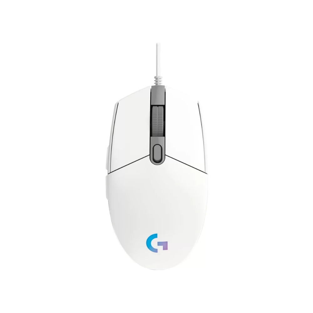 LOGITECH G102 เมาส์เกมมิ่ง LIGHTSYNC GEN 2 WHITE GAMING MOUSE 2