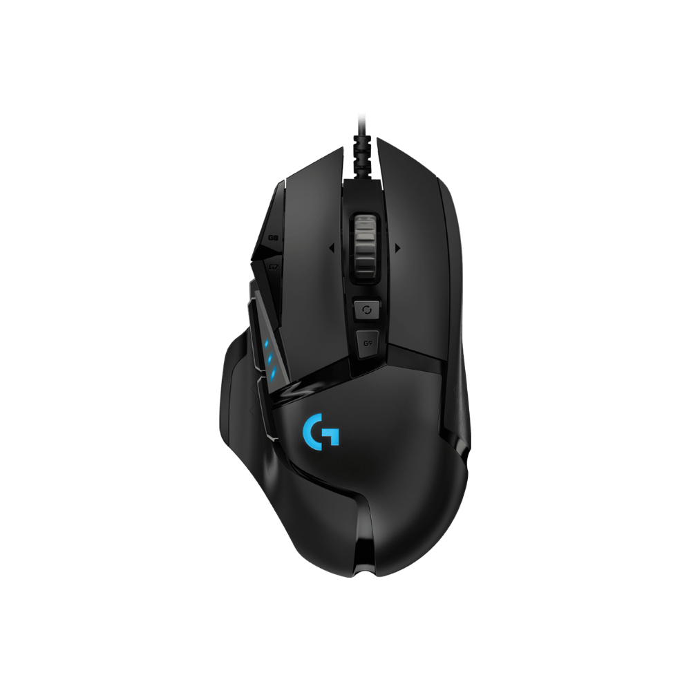 LOGITECH G502 HERO เมาส์เกมมิ่ง HIGH PERFORMANCE GAMING MOUSE 25,600 DPI