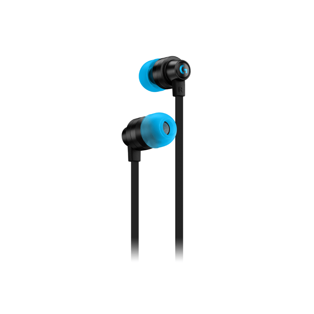 LOGITECH G333 GAMING EARPHONES (BLACK)