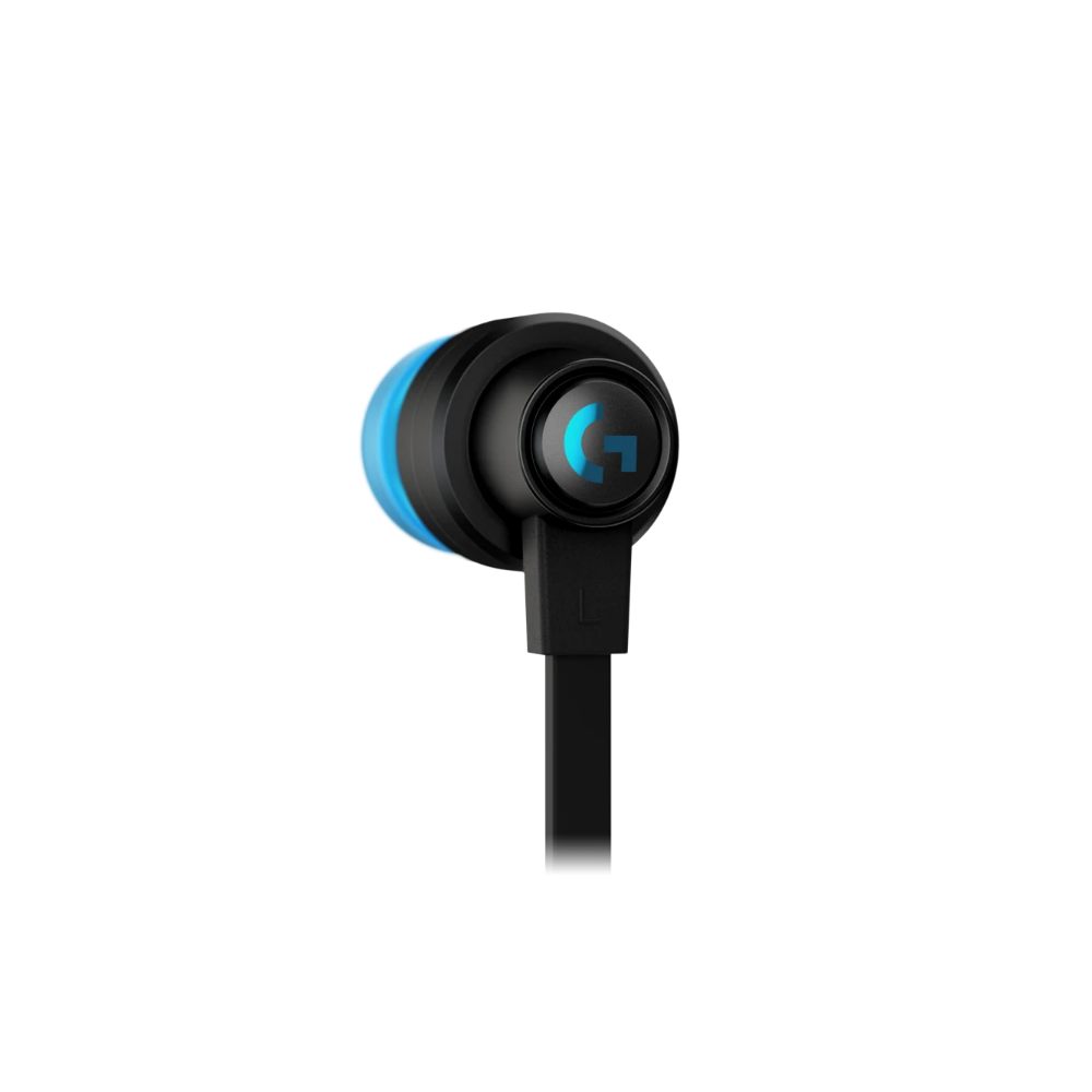 LOGITECH G333 GAMING EARPHONES (BLACK)