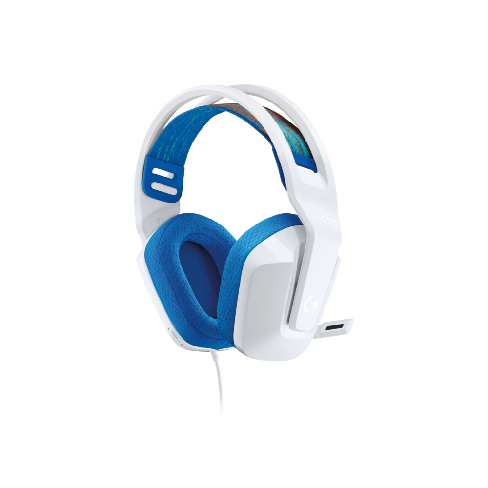 LOGITECH G335 WIRED GAMING HEADSET (WHITE)