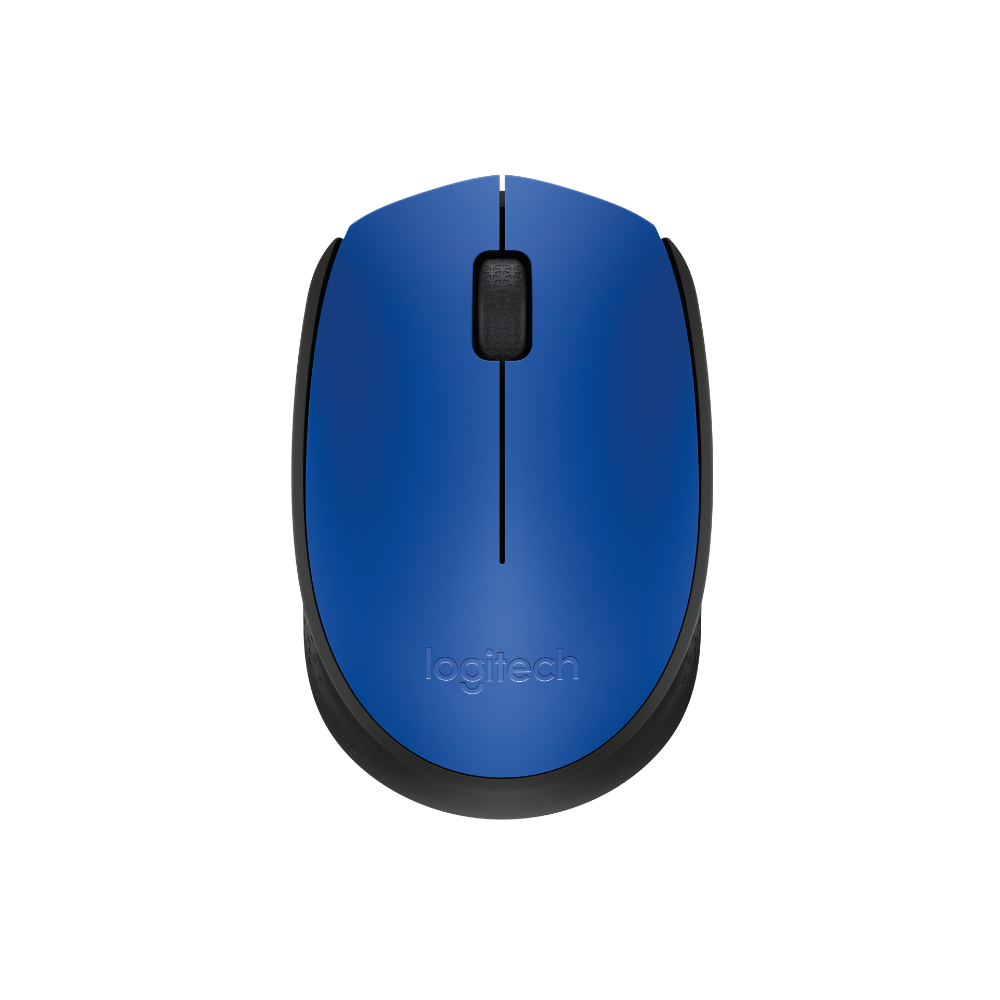 LOGITECH เมาส์ไร้สาย WIRELESS MOUSE รุ่น M171 BLUE (น้ำเงิน)