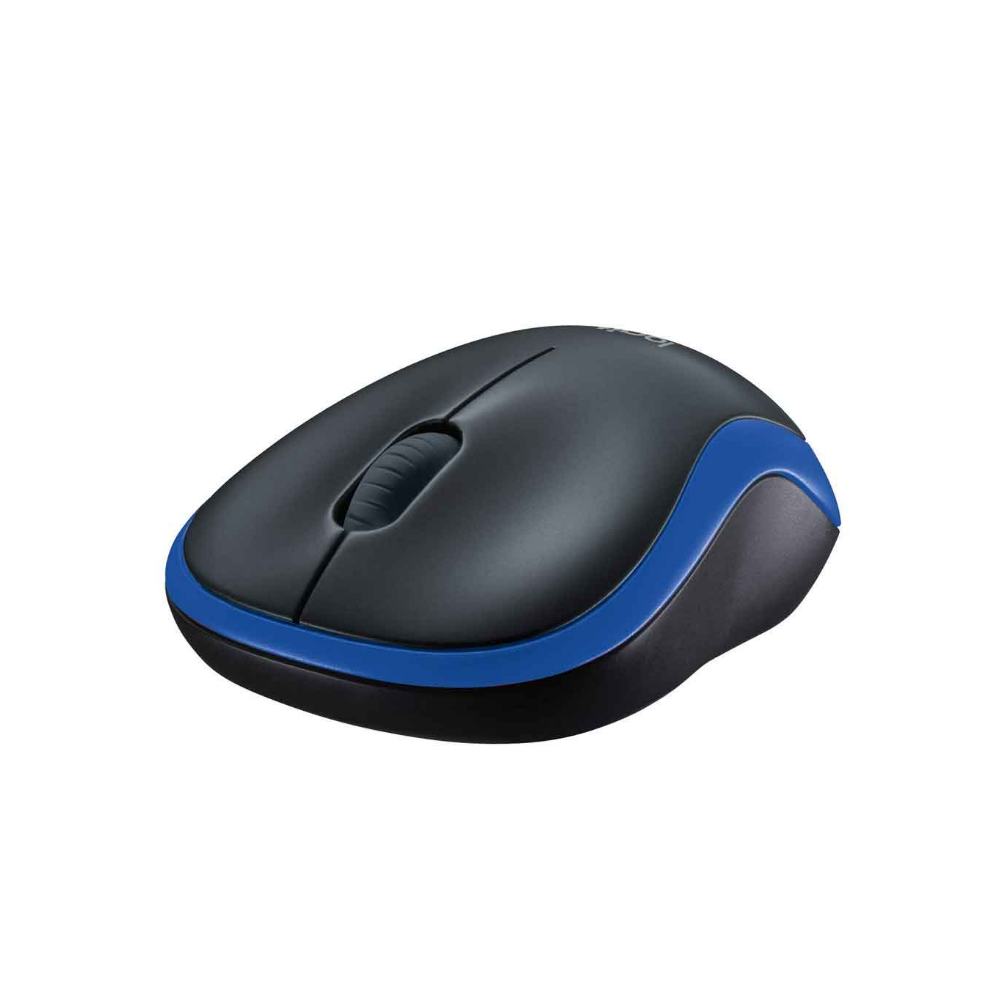 LOGITECH M185 สีน้ำเงิน WIRELESS MOUSE เม้าส์ไร้สาย